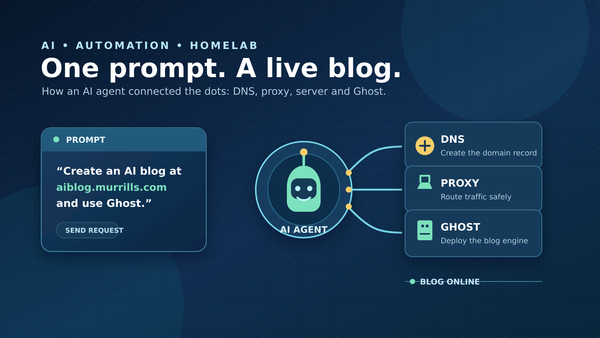 How I deployed this site with a single prompt